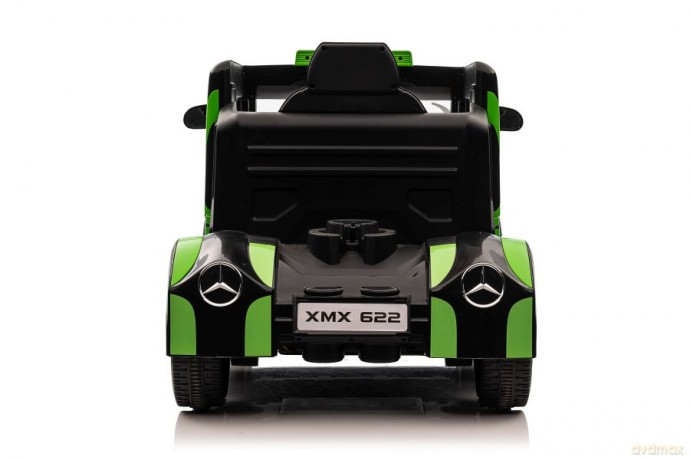 Auto Na Akumulator Ciężarówka Mercedes XMX622 Światła LED Pilot Zielony