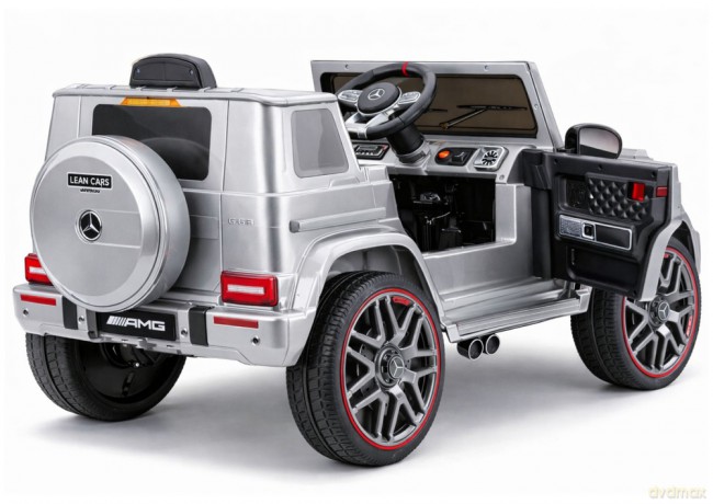 Auto Na Akumulator Mercedes AMG G 63 Srebrny Lakierowany