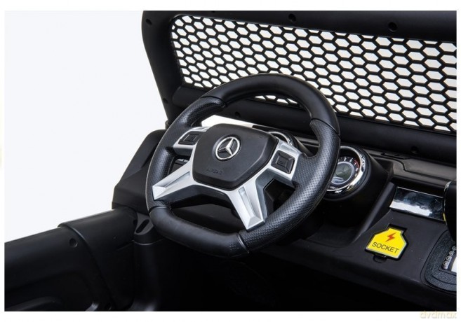 Auto na Akumulator Mercedes Unimog 4x4 Dla Dzieci Światła LED MP3 Biały