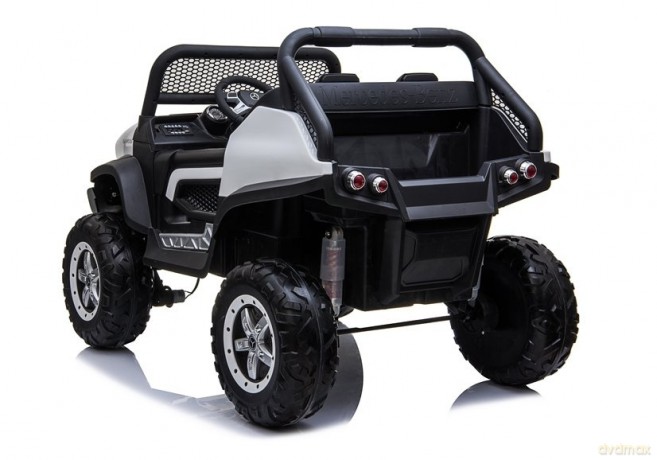 Auto na Akumulator Mercedes Unimog 4x4 Dla Dzieci Światła LED MP3 Biały