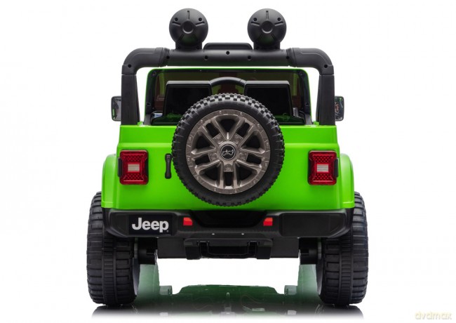 Pojazd Na Akumulator Jeep Rubicon 4x4 DK-JWR556 4x200W 24V Zielony