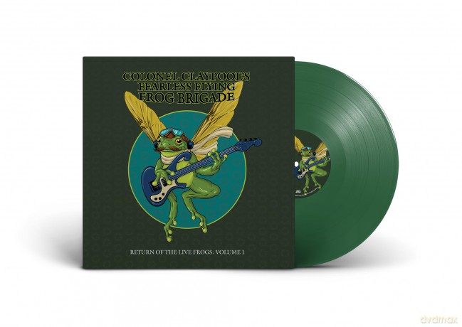 Colonel Claypool's Fearless Flying Frog Brigade: Return Of The Live Frogs Volume 1 (Green) [Winyl]