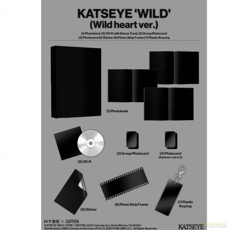 Katseye: Wild (Wersja Wild Heart)  (Target Version) [CD]