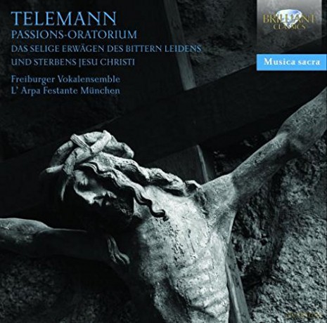 Freiburger Vokalensemble L'arpa Festante Munchen: Musica Sacra: Telemann Passions - Oratorium [CD]