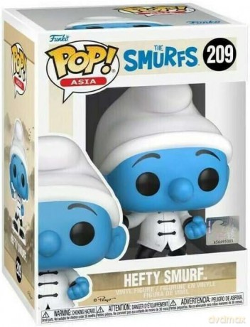 The Smurfs POP! Vinyl Figure Hefty Smurf Exclusive Edition 9 cm