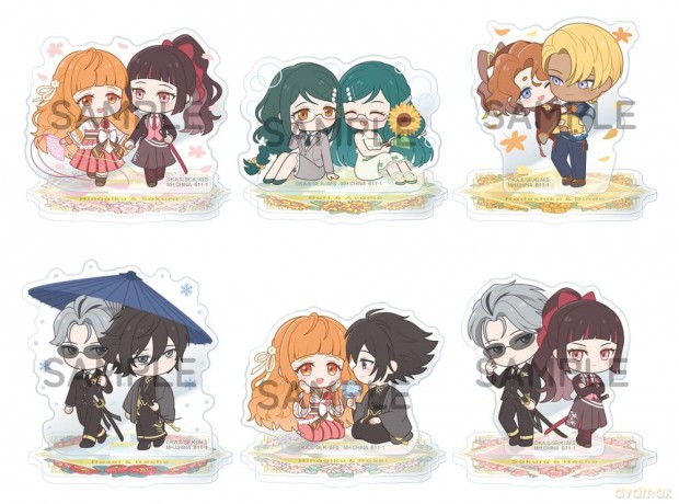 Agents of the Four Seasons Buddycolle Acrylic Stands Dance of Spring 6 cm Blind Box