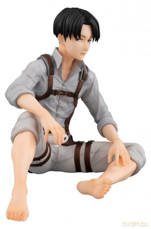 Attack on Titan G.E.M. Series PVC Figure Squad Captain Levi Palm Size 9 cm