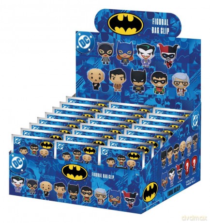 Batman: The Animated Series 3D Foam Bag Clips Series 1