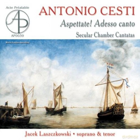 Jacek Laszczkowski: Antonio Cesti: Secular Cantatas [CD]