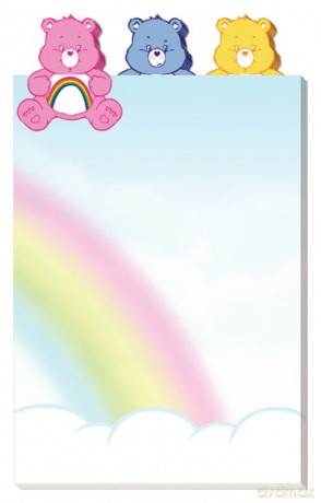 Care Bears Mini Notepad