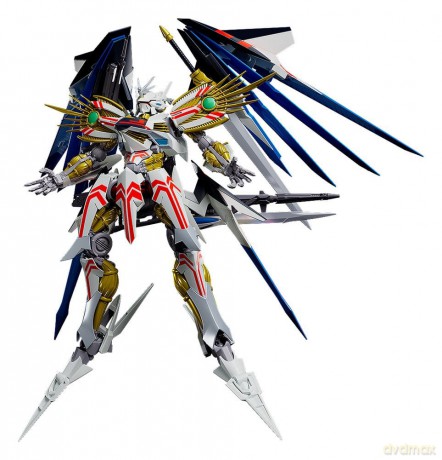 Cross Ange: Rondo of Angel and Dragon Moderoid Plastic Model Kit Villkiss Final Battle Variant 16 cm