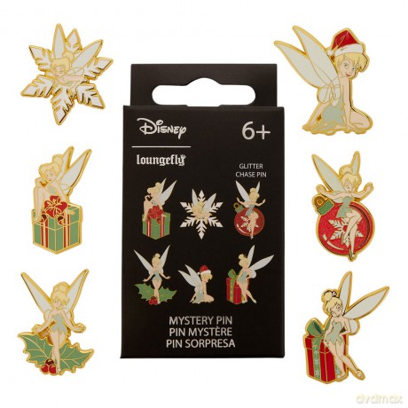 Disney by Loungefly Enamel Pins Blind Box Tinker Bell Holiday