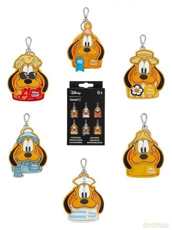 Disney by Loungefly Keychains Mini Backpack Pluto 95th Anniversary Blind Box