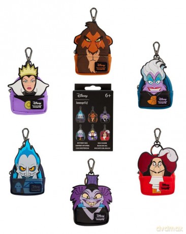 Disney by Loungefly Keychains Mini Backpack Villains Blind Box