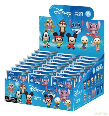 Disney Sports 3D PVC Bag Clips Series 55 Blind Bag