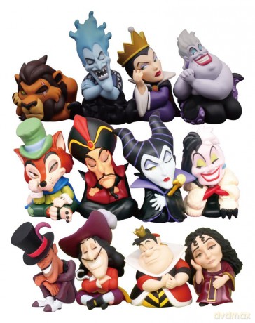 Disney Villains Twinchees Mini Figures Lil' Sleepers 5 cm Blind Pack
