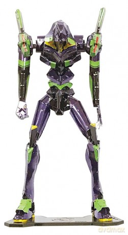 Evangelion Metallic Nano Plastic Model Unit 01 17 cm