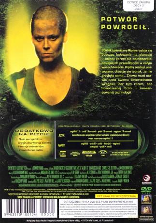 Obcy 3. Wersja rozszerzona [DVD]