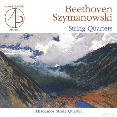 Kwartet Akademos: Beethoven - Szymanowski String Quartets [CD]