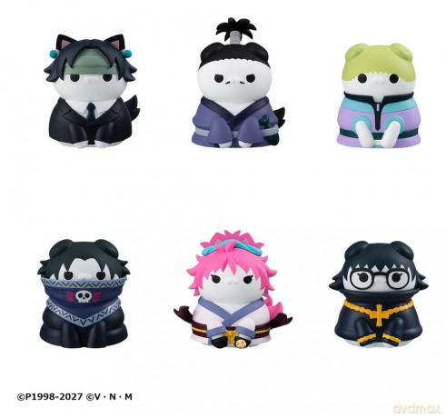 Hunter x Hunter Mega Cat Project Mini Figures Nyanter x Nyanter the Phantom Troupe x Cat 3 cm Blind Box