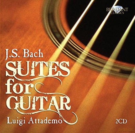 Luigi Attademo: Bach: Suites For Guitar [CD]