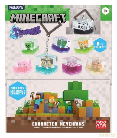 Minecraft Bobbin Bag Clips Blind Box