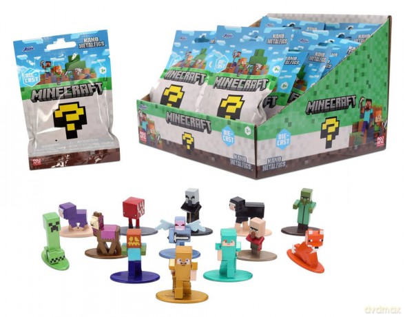 Minecraft Nanofigs Mini Figures 4 cm Blind Box