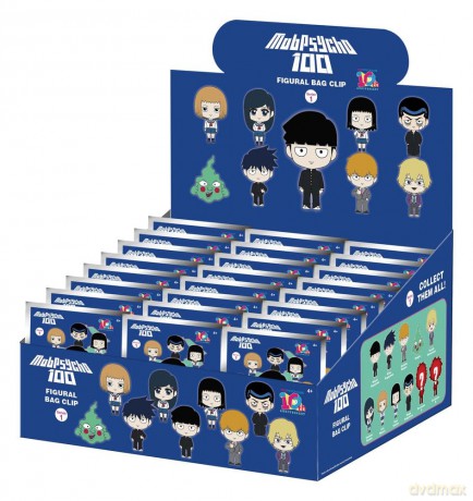 Mob Psycho 100 3D PVC Bag Clips Series 1 Blind Bag