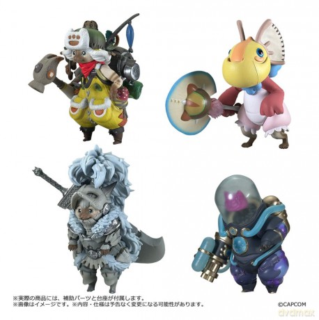 Monster Hunter Standard Model Plus Mini Figure Palico Collection Vol. 1 Blind Box