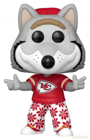 NFL POP! Vinyl Figure Mascots: Chiefs- Wolf 9 cm