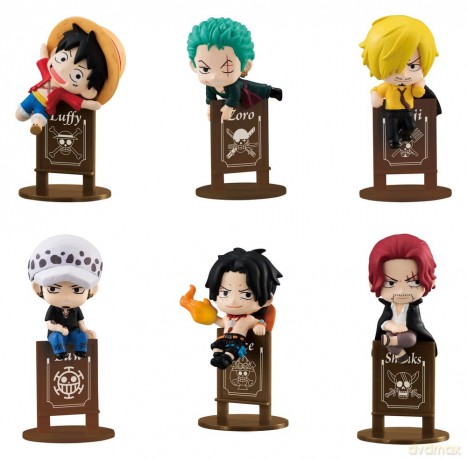 One Piece Ochatomo series Mini Figures Pirates Party 4 cm Blind Box (Repeat)