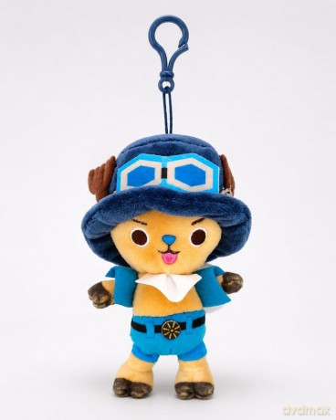 One Piece Plush Keychain Chopper x Sabo 11 cm
