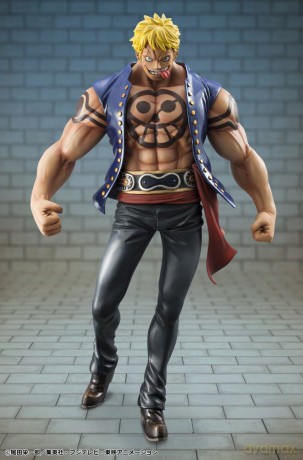 One Piece Portrait.Of.Pirates "Sailing Again" PVC Figure Bellamy the Hyena 25 cm (Limited Repeat)