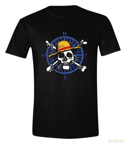 One Piece T-Shirt Pirate Logo Size M