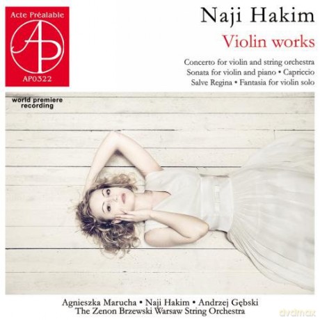 Murawska Agnieszka, Hakim Naji, Gębski Andrzej: Naji Hakim - Violin Works [CD]
