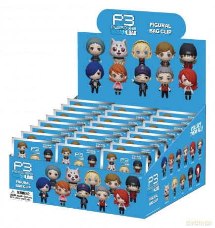 Persona 3 3D Foam Bag Clips Series 1