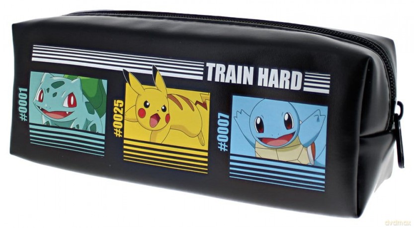 Pokemon Pencil Case Train Hard