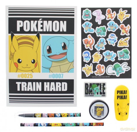 Pokemon Stationery Set 7-piece