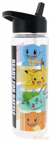 Pokemon Water Bottle Flip Top Ready for Battle