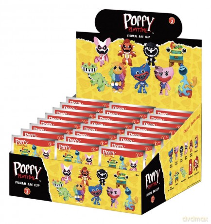 Poppy Playtime 3D Foam Bag Clips Serie 2