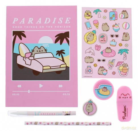 Pusheen Stationery Set 7-Piece