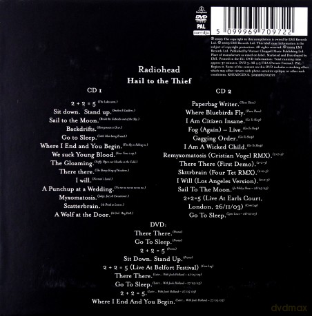 Radiohead: Hail To The Thief [2CD]+[DVD]