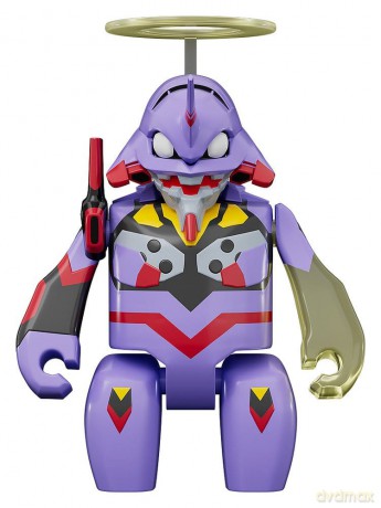 Rebuild of Evangelion Brickroid Mini Figure Evangelion Test Type-01 Pseudo DMS Phase 5 cm