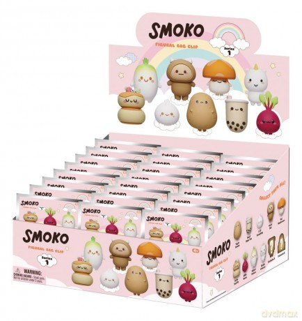Smoko 3D Foam Bag Clips Serie 1