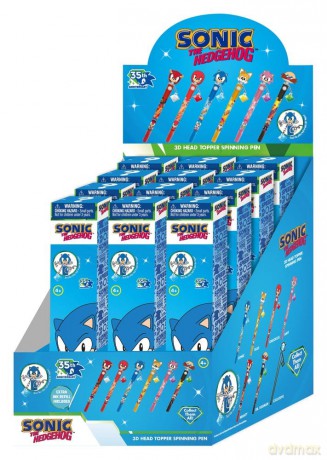 Sonic 3D Head Topper Spinning Pen