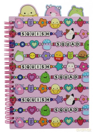 Squishmallows Project Book Notebook A5 Squish Squad