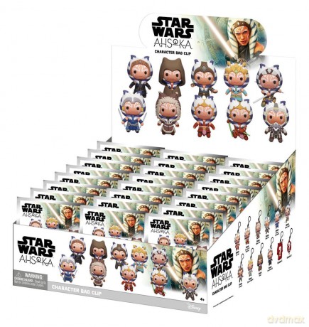 Star Wars Ahsoka 3D PVC Bag Clips Series 1 Blind Bag