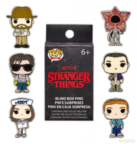 Stranger Things: Characters Blind Box Pin Set