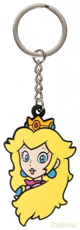 Super Mario Keychain Princess Peach PVC 6 cm