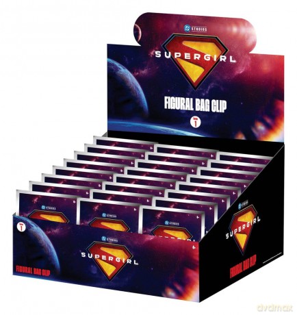 Supergirl 3D Foam Bag Clips Serie 1